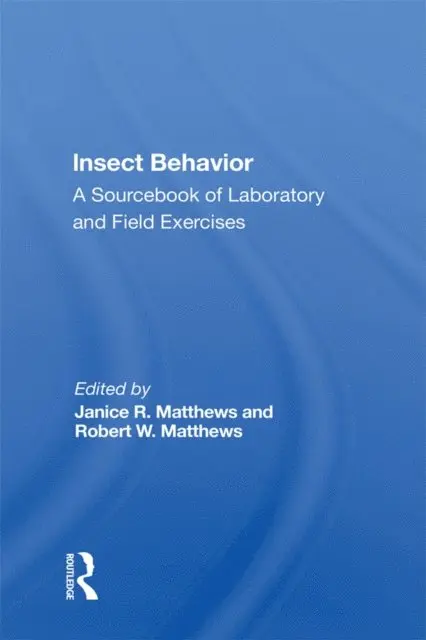 Janice R. Matthews - Insect Behavior, E-bok. Tillgänglighet: Lägg i varukorg