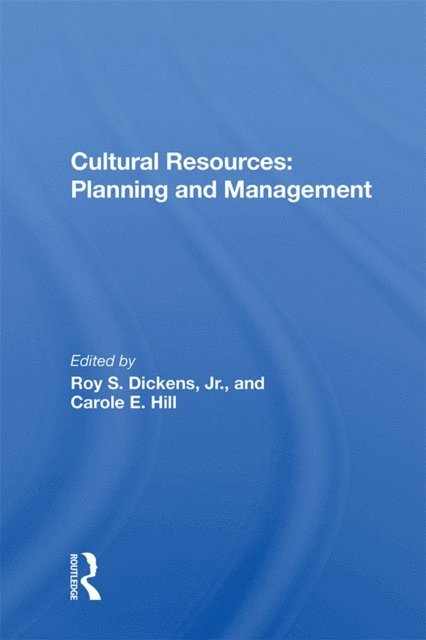 Carole E. Hill, Roy S. Dickens Jr. - Cultural Resources, E-bok. Tillgänglighet: Lägg i varukorg