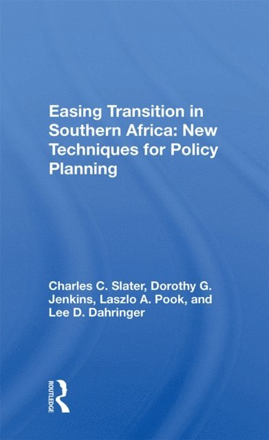 Charles C. Slater - Easing Transition In Southern Africa, E-bok. Tillgänglighet: Lägg i varukorg