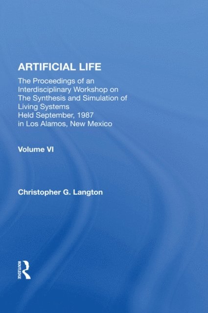 Christopher Langton - Artificial Life, E-bok