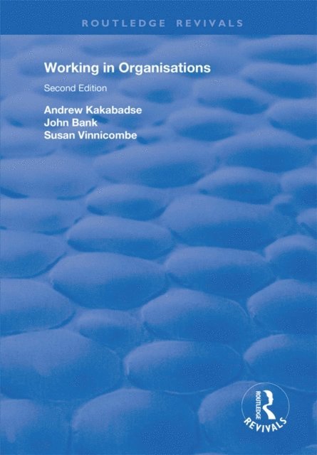 John Bank, Andrew Kakabadse - Working in Organisations, E-bok