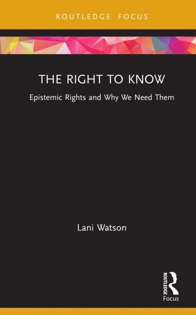 Lani Watson - Right to Know, E-bok