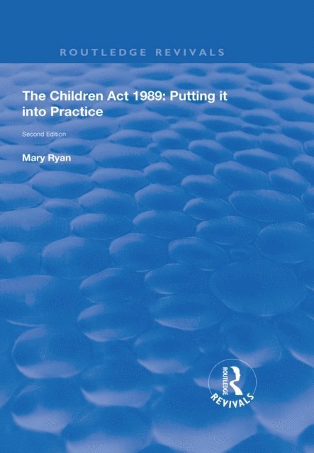 Mary Ryan - Children Act 1989, E-bok