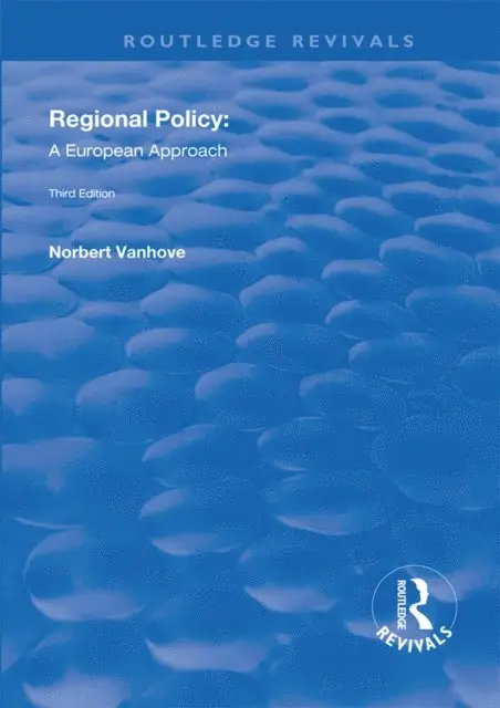 Norbert Vanhove - Regional Policy, E-bok. Tillgänglighet: Lägg i varukorg