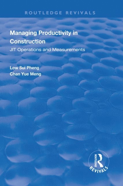 Chan Yue Meng, Low Sui Pheng - Managing Productivity in Construction, E-bok