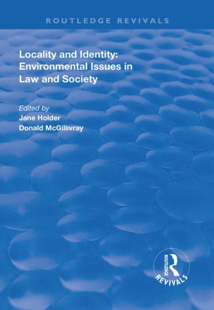 Donald McGillivary, Jane Holder - Locality and Identity, E-bok