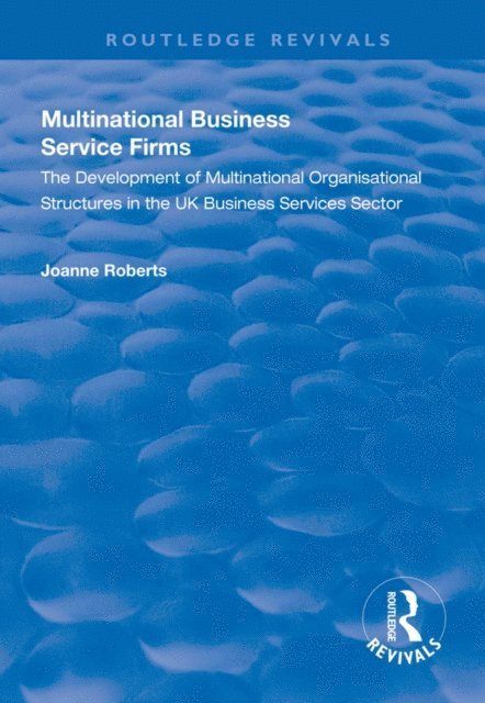Joanne Roberts - Multinational Business Service Firms, E-bok