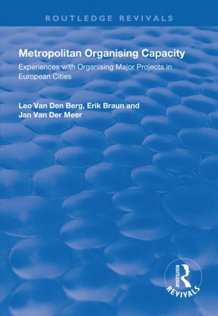 Jan van der Meer, Erik Braun, Leo van den Berg - Metropolitan Organising Capacity, E-bok