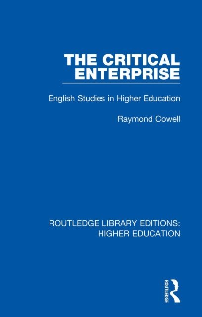 Raymond Cowell - Critical Enterprise, E-bok