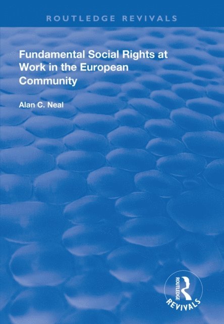 Alan C. Neal - Fundamental Social Rights at Work in the European Community, E-bok