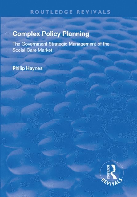 Philip Haynes - Complex Policy Planning, E-bok