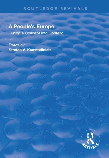 Stratos V. Konstadinidis - People's Europe, E-bok. Tillgänglighet: Lägg i varukorg