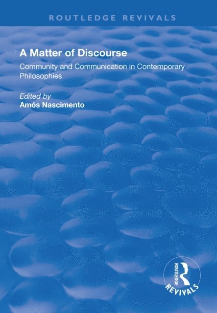 Amos Nascimento - Matter of Discourse, E-bok