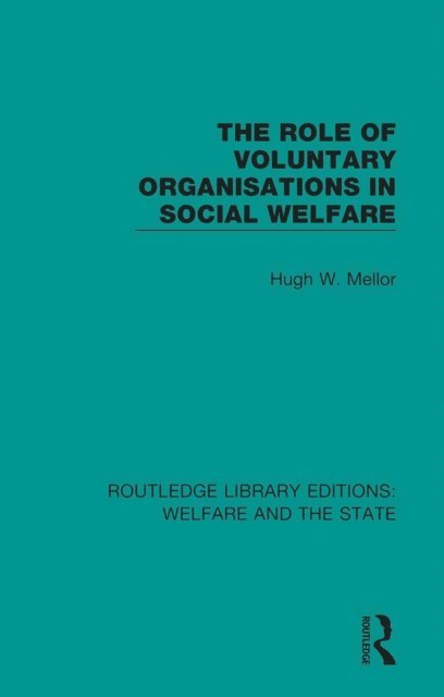 Role of Voluntary Organisations in Social Welfare