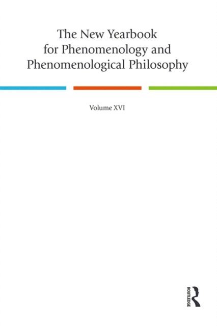 Ignacio Quepons, Rodney K.B. Parker - New Yearbook for Phenomenology and Phenomenological Philosophy, E-bok