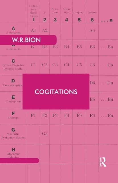 Wilfred R. Bion - Cogitations, E-bok