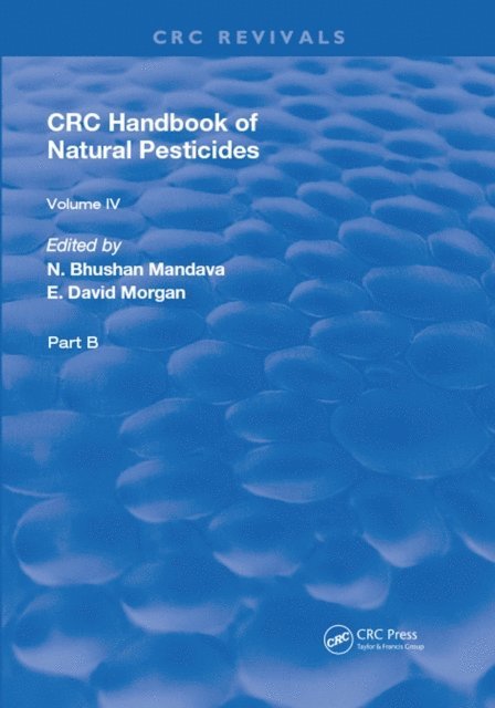 N. Bhushan Mandava - Handbook of Natural Pesticides, E-bok