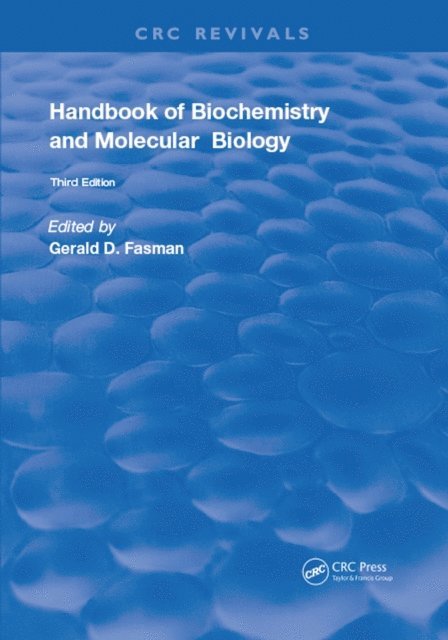 Gerald D Fasman - Handbook of Biochemistry, E-bok