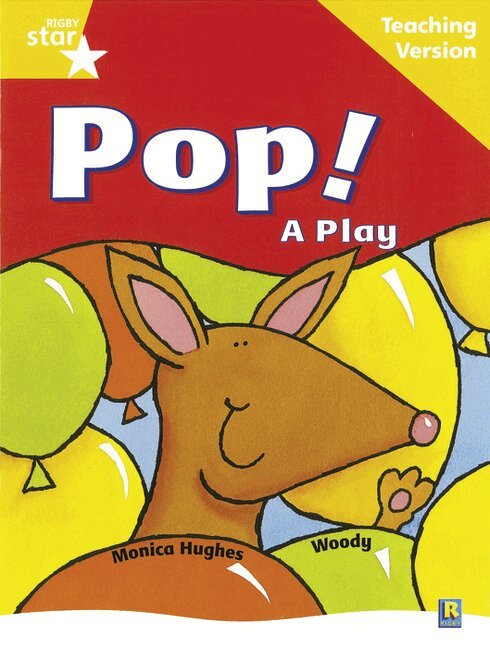 Rigby Star Guided Reading Yellow Level: Pop! A Play Teaching Version, Häftad. Tillgänglighet: Lägg i varukorg