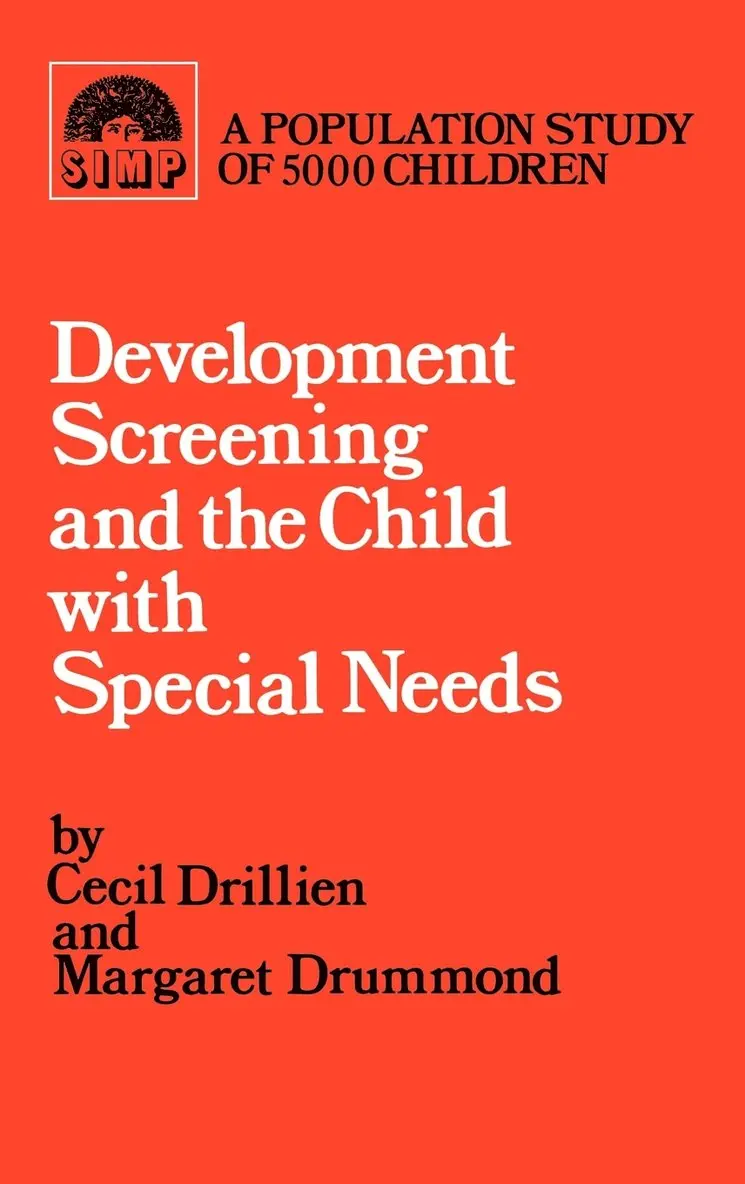 Cecil Drillien, Margaret Drummond - Developmental screening and the child with special needs, Inbunden. Tillgänglighet: Lägg i varukorg