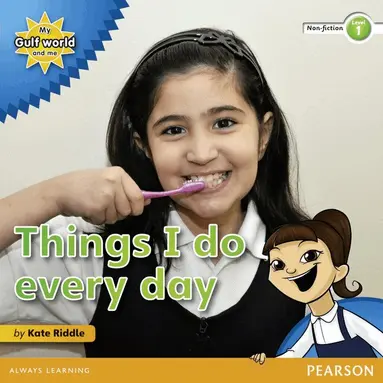 Kate Riddle - My Gulf World and Me Level 1 non-fiction reader: Things I do every day, Häftad