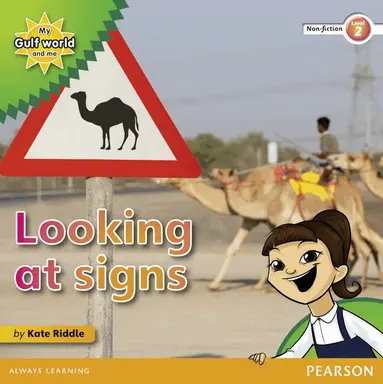 Kate Riddle - My Gulf World and Me Level 2 non-fiction reader: Looking at signs, Häftad