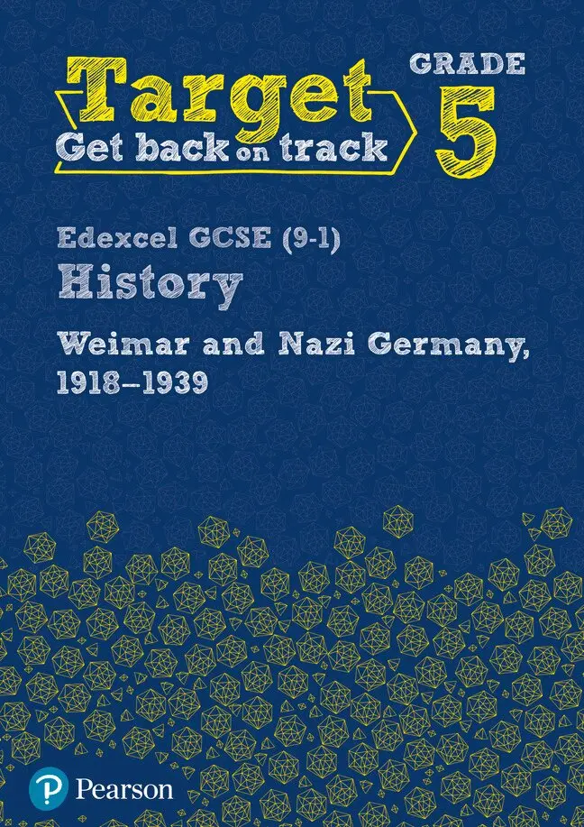 Target Grade 5 Edexcel GCSE (9-1) History Weimar and Nazi Germany, 1918-1939 Workbook, Häftad. Tillgänglighet: Lägg i varukorg
