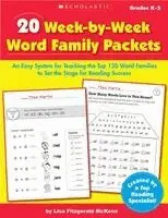 Lisa Fitzgerald McKeon - 20 Week by Week Word Family Packets, Häftad. Tillgänglighet: Lägg i varukorg