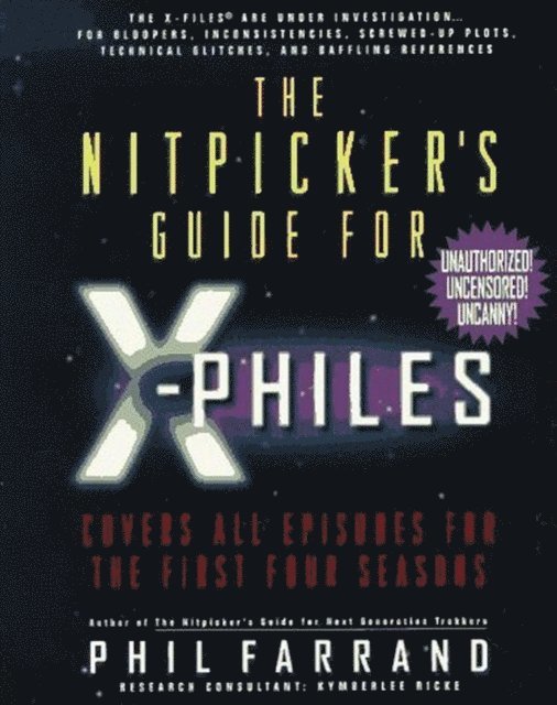 Phil Farrand - Nitpicker's Guide for X-Philes, E-bok