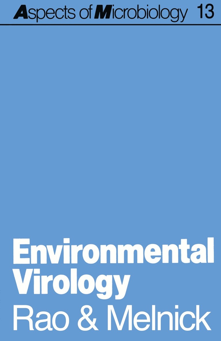V. Chalapati Rao - Environmental Virology, Häftad