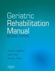 Geriatric Rehabilitation Manual