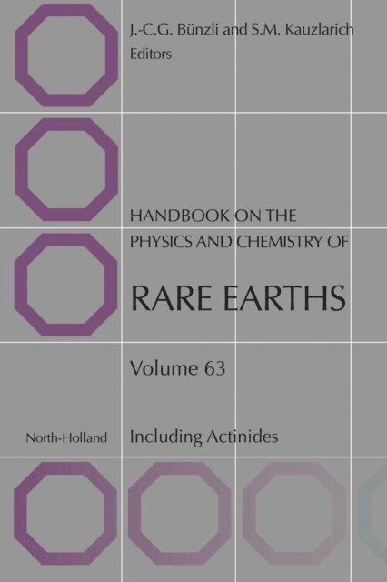 Susan M. Kauzlarich, Jean-Claude G. Bunzli - Handbook on the Physics and Chemistry of Rare Earths, E-bok