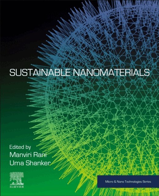 Uma Shanker, Manviri Rani - Sustainable Nanomaterials, E-bok
