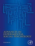 Advances in Experimental Social Psychology