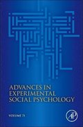 Advances in Experimental Social Psychology