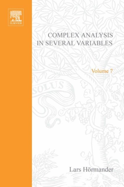 L. Hormander - Introduction to Complex Analysis in Several Variables, E-bok