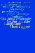 Checklist for Sustainable Landscape Management