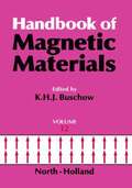 Handbook of Magnetic Materials