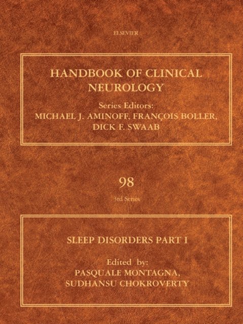 Sudhansu Chokroverty, Pasquale Montagna - Sleep Disorders Part I, E-bok