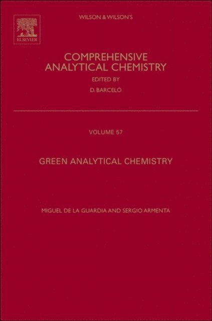 Sergio Armenta, Miguel de la Guardia - Green Analytical Chemistry, E-bok