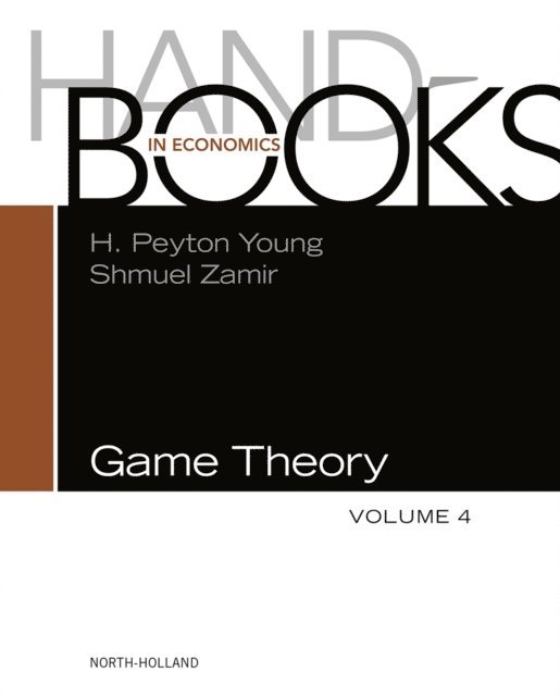 Shmuel Zamir, Petyon Young - Handbook of Game Theory, E-bok