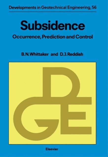 B.N. Whittaker, D.J. Reddish - Subsidence, E-bok