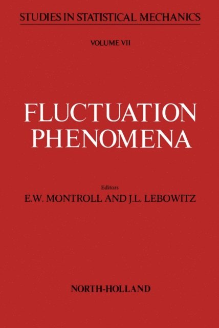 E Montroll - Fluctuation Phenomena, E-bok