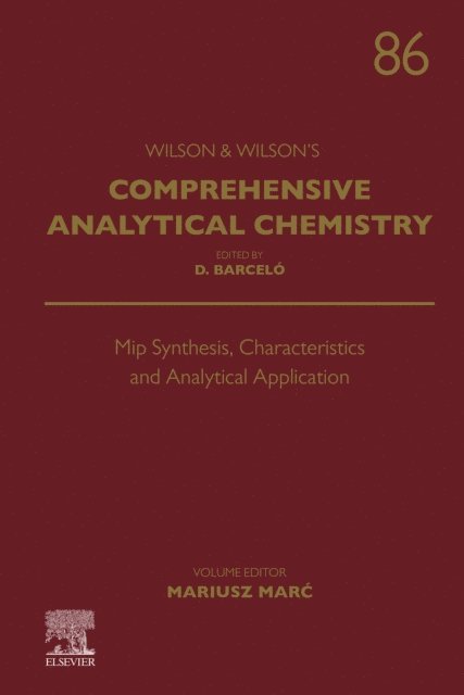 Mip Synthesis, Characteristics and Analytical Application, E-bok