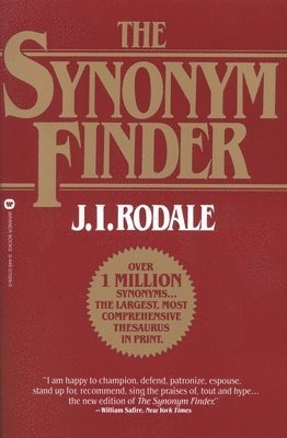 J.I. Rodale, Laurence Urdang, Laurence Urdang, Nancy LaRoche - Synonym Finder, Häftad