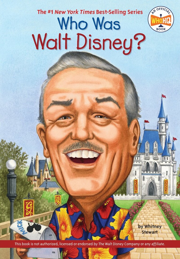 Whitney Stewart, Who HQ - Who Was Walt Disney?, Häftad