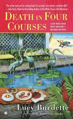 Lucy Burdette - Death in Four Courses, Häftad