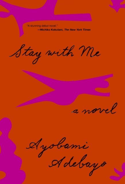 Ayobami Adebayo - Stay with Me, E-bok