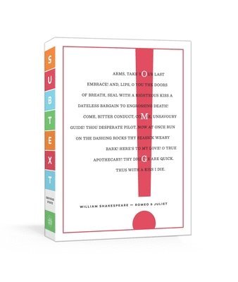 Subtext: 24 Literary Postcards av Obvious State Studio