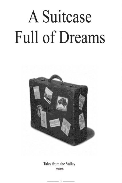 Roditch - Suitcase Full of Dreams, E-bok. Tillgänglighet: Lägg i varukorg